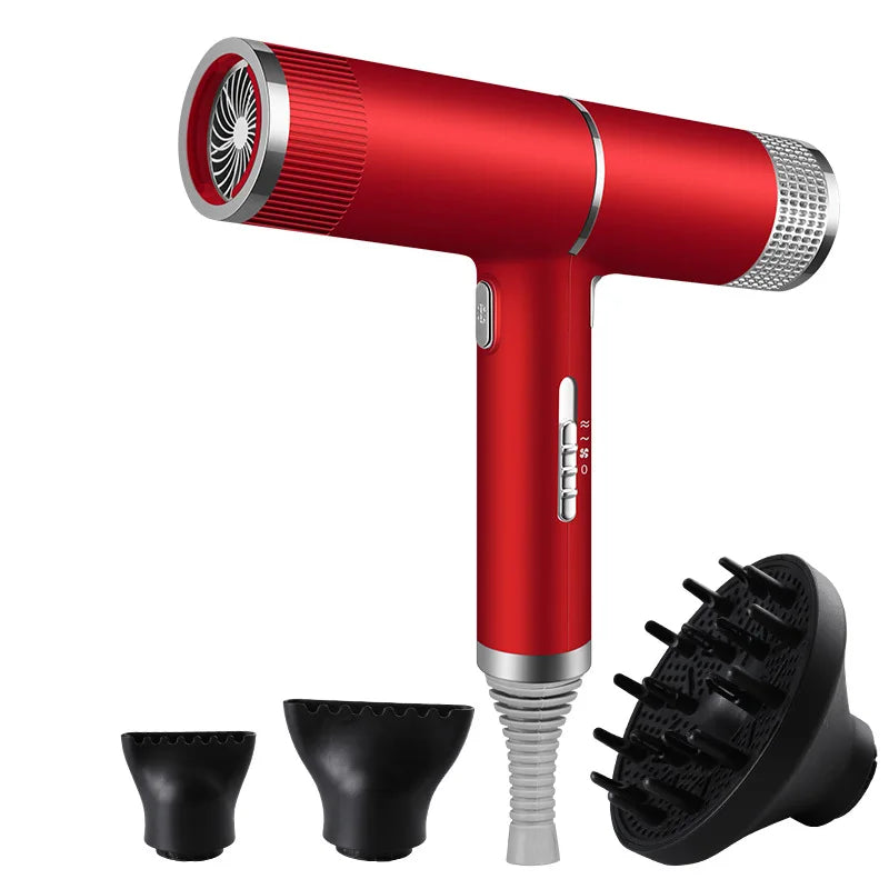 1000W Hair Dryer Set with Concentrator and Diffuser Nozzles, 2 m Cord - image 5