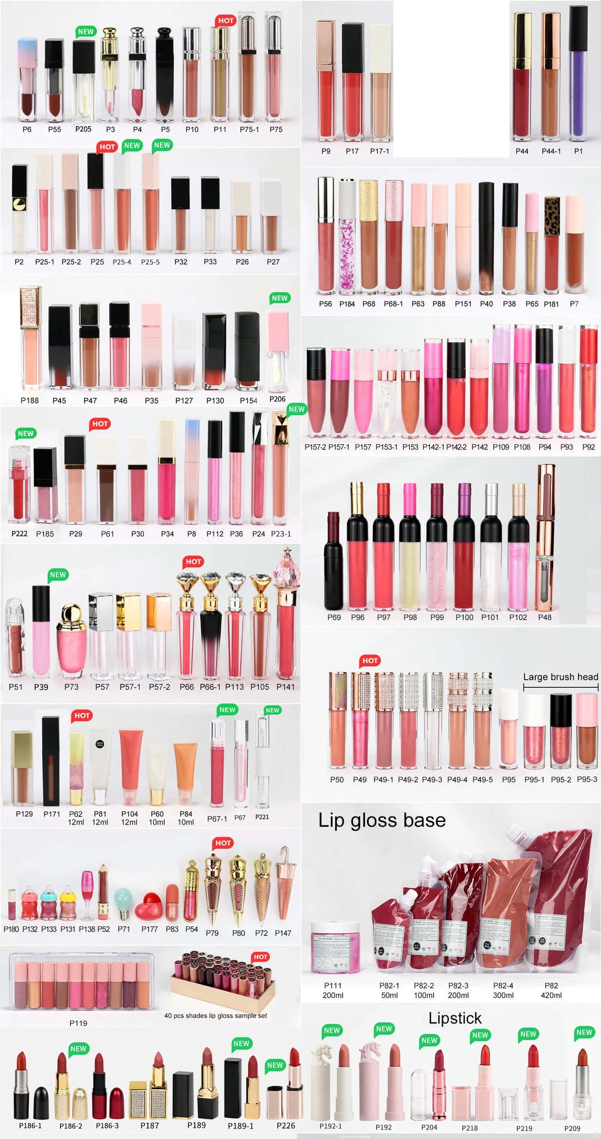Non-Sticky Vegan Moisturizing Lip Gloss, Waterproof, 46 Shades - image 6