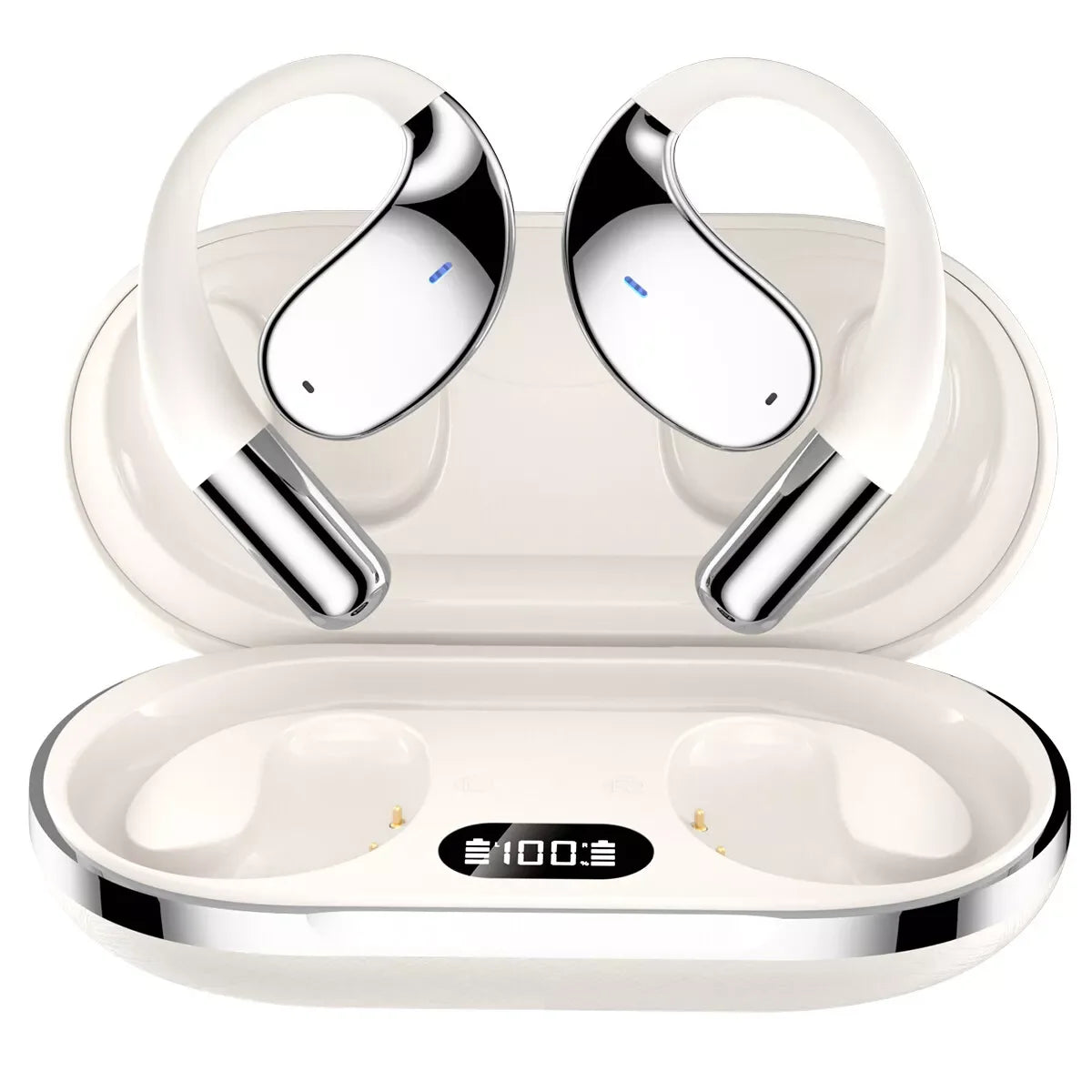 Open-Ear Sports Earbuds with Mini Ear Hooks, IPX5, AI Translation - image 8