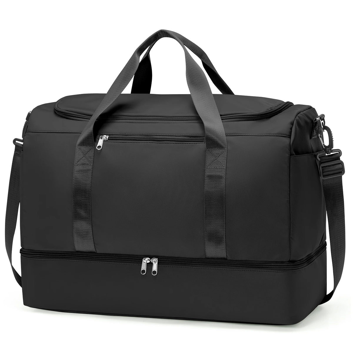 Large Weekender Duffel Bag with Shoe Compartment, 50 x 36 x 25 cm - image 7