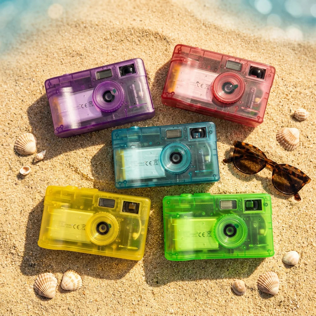 12MP Screenless Vintage Camera with Built-In Flash, 4000x3000 - image 6