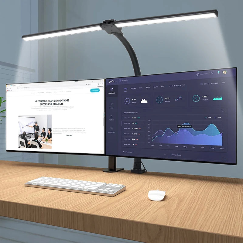 31.5" Low Blue Light LED Task Light Bar, 15W, 4 Color Temperatures - image 6