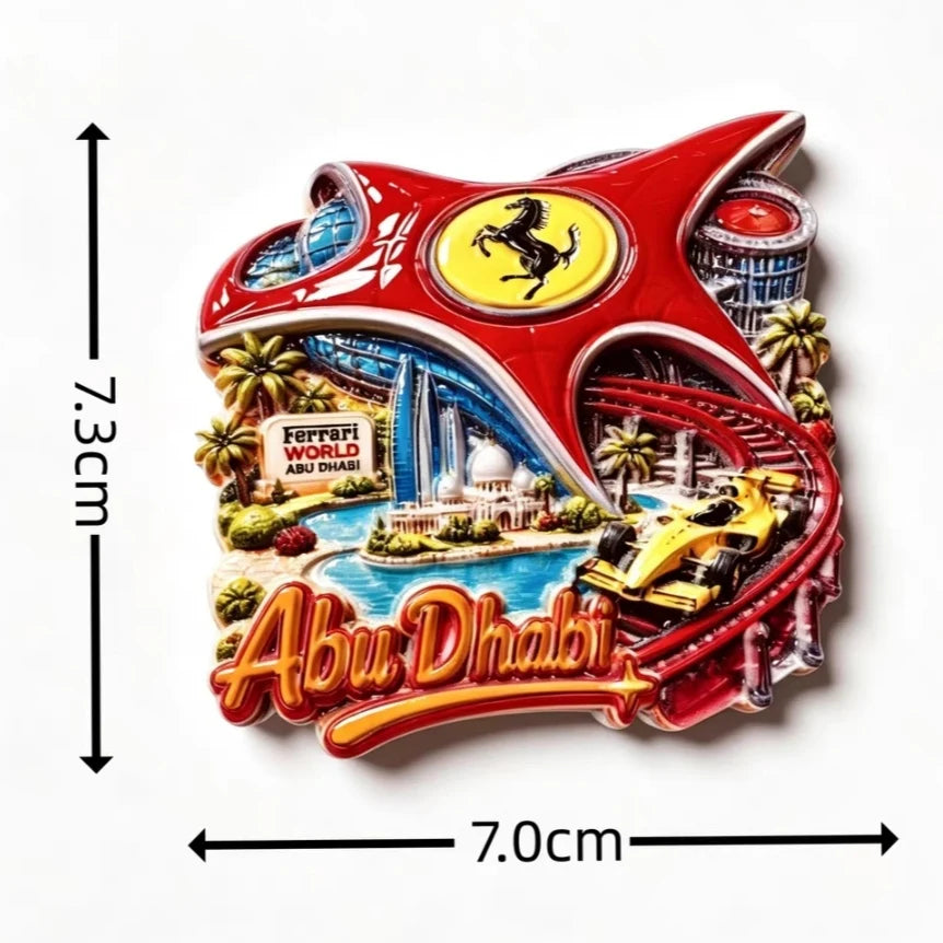 Dubai 3D Souvenir Fridge Magnet, United Arab Emirates Design - image 10
