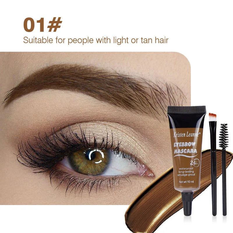 Liquid Eyebrow Glue, 24-Hour Water-Resistant, Non-Staining, 10 ml - image 7