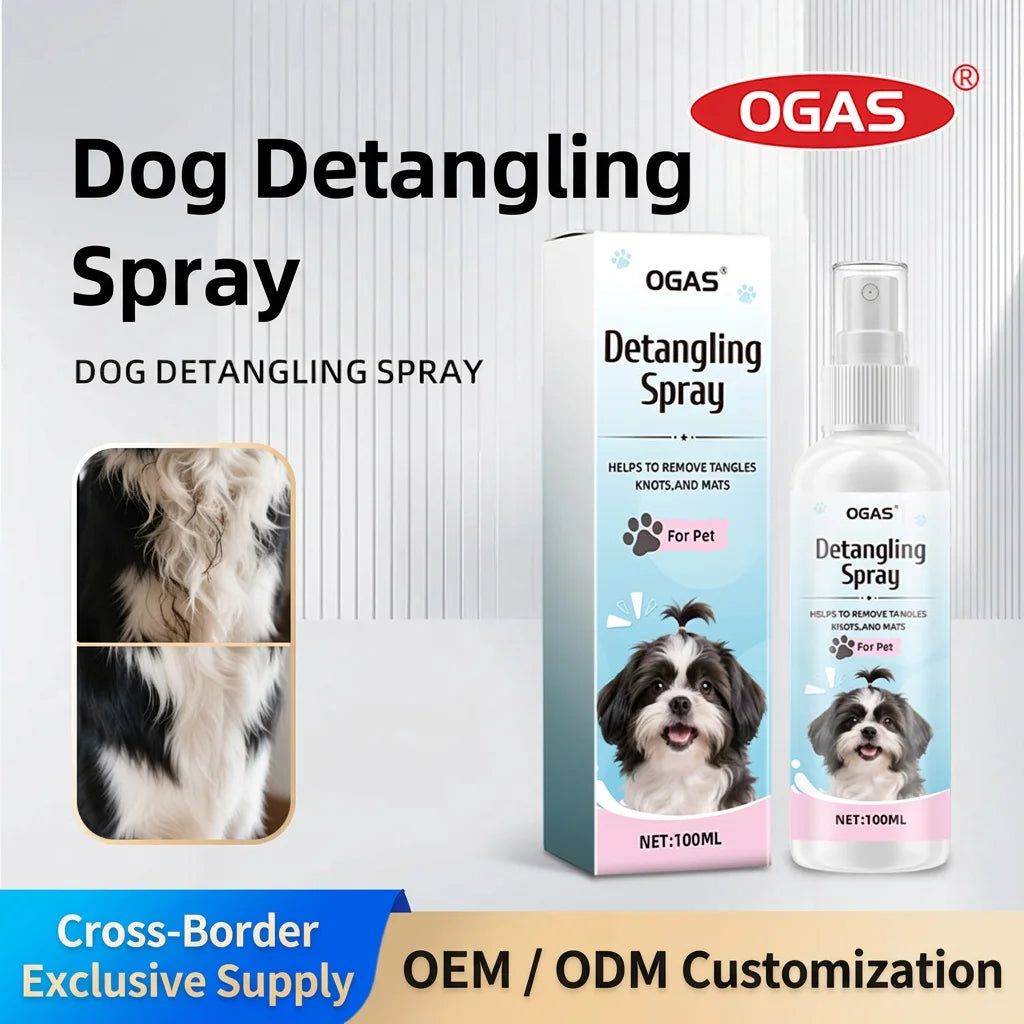 Hair Smoothing Spray Dog Hair Detangling Fluffy Care Spray PET Hair Smoothing Spray