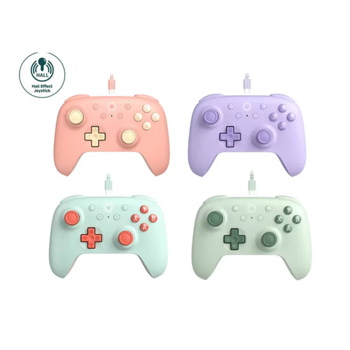 8Bitdo Ultimate 2C Hall Effect Joystick with Hall Triggers Wired Game Controller