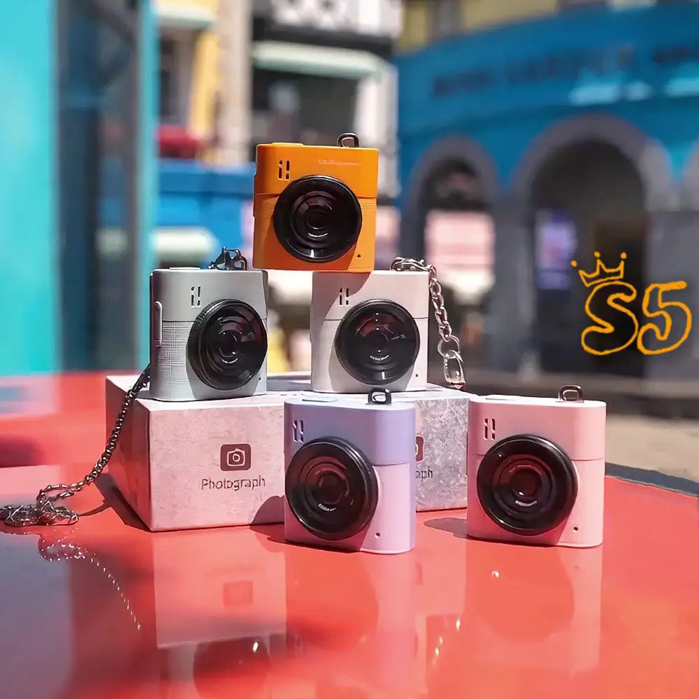 Vintage Film-Style Screenless Camera with Video Capture, SD Card - image 4