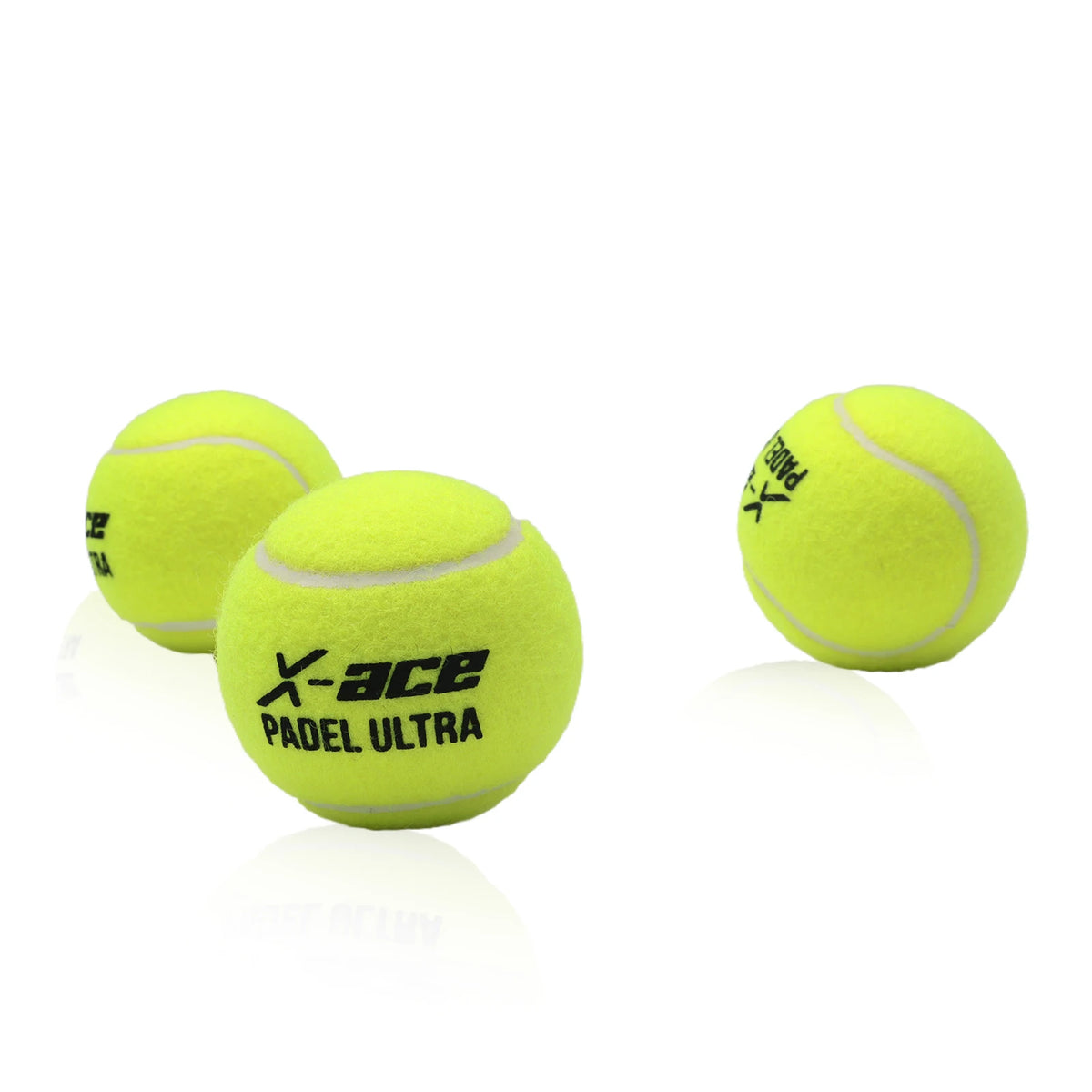 Green Pressurized Padel Ball with Wool Cover and Rubber Core, 58 g - image 4