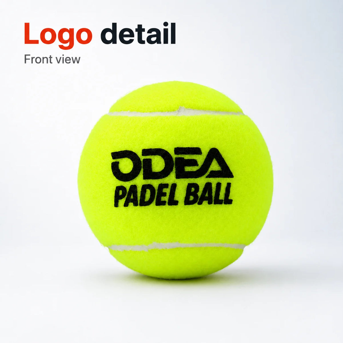 Pressurized Padel Balls with 45% Wool Felt, 66 mm, 3-Pack - image 3