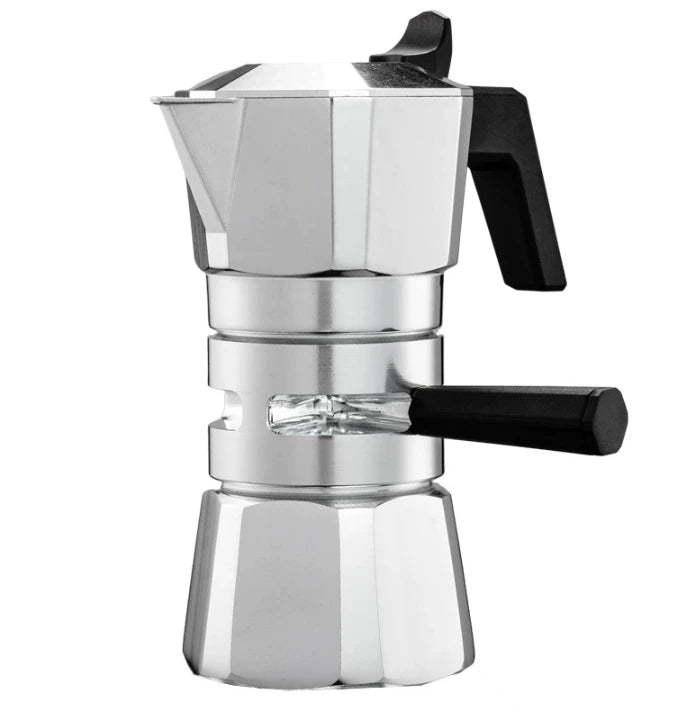 Italian Style Moka Pots Set Home & Garden Kitchen & Tabletop Ceramic Glass Metal Coffee