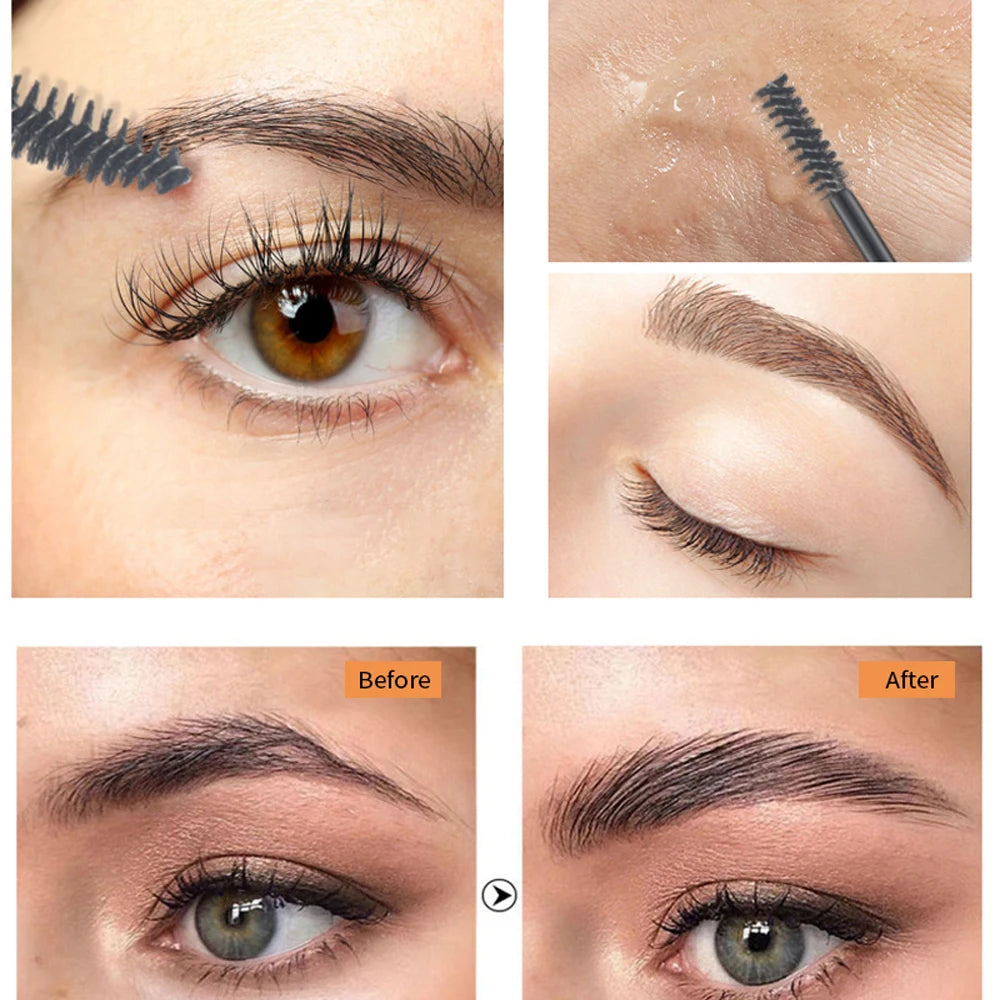 Fast-Drying Clear Eyebrow Sculpting Gel, Vegan and Waterproof - image 4