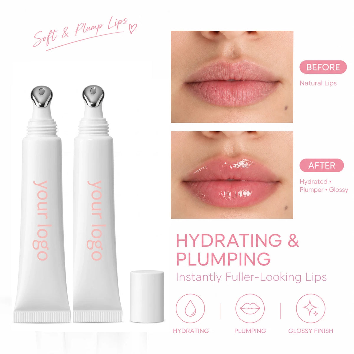 Vegan Peptide Lip Butter Balm with Honey, Fruit and Vanilla, 15 g - image 3