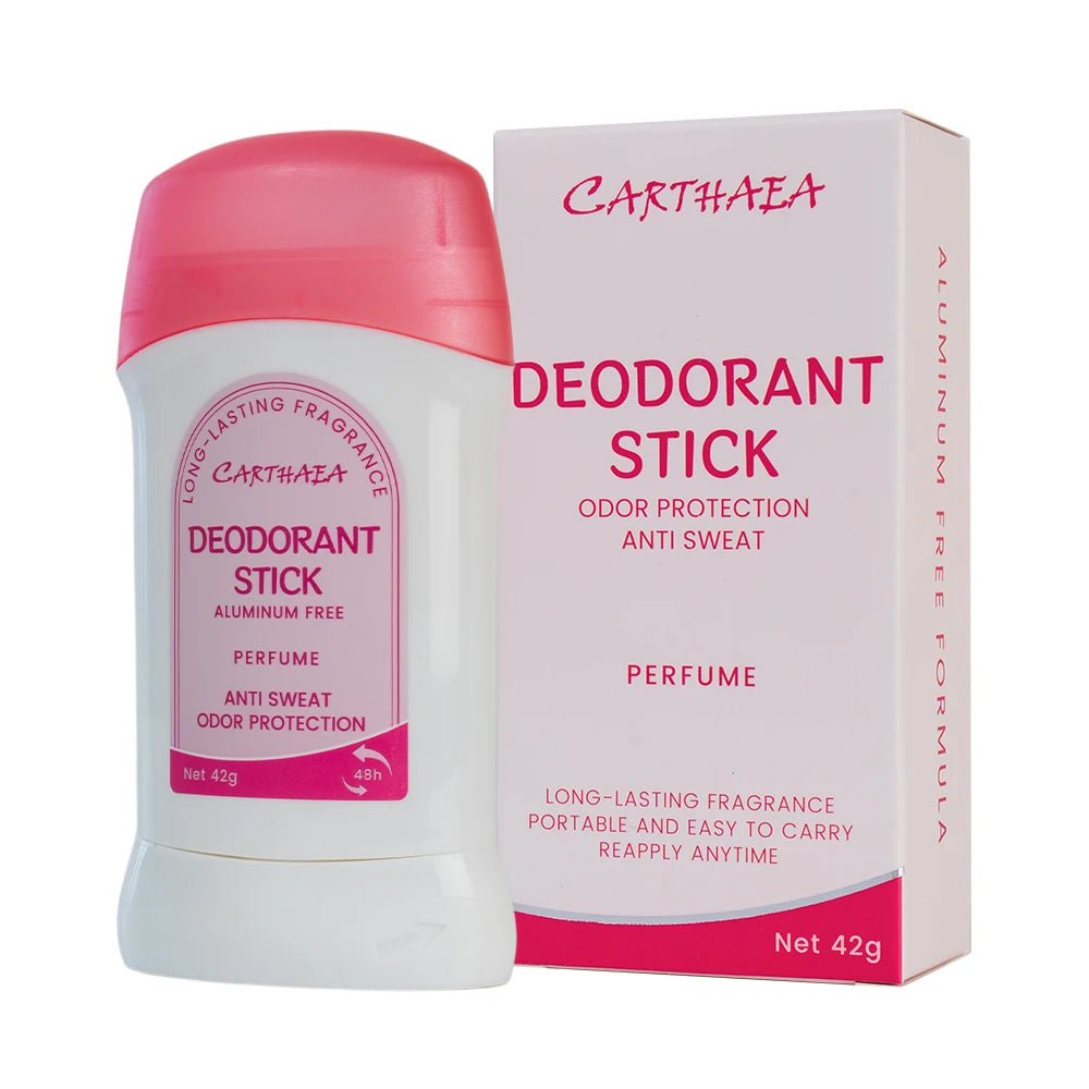 Herbal Solid Deodorant Balm Stick with Fresh Scent, Unisex, 42 g