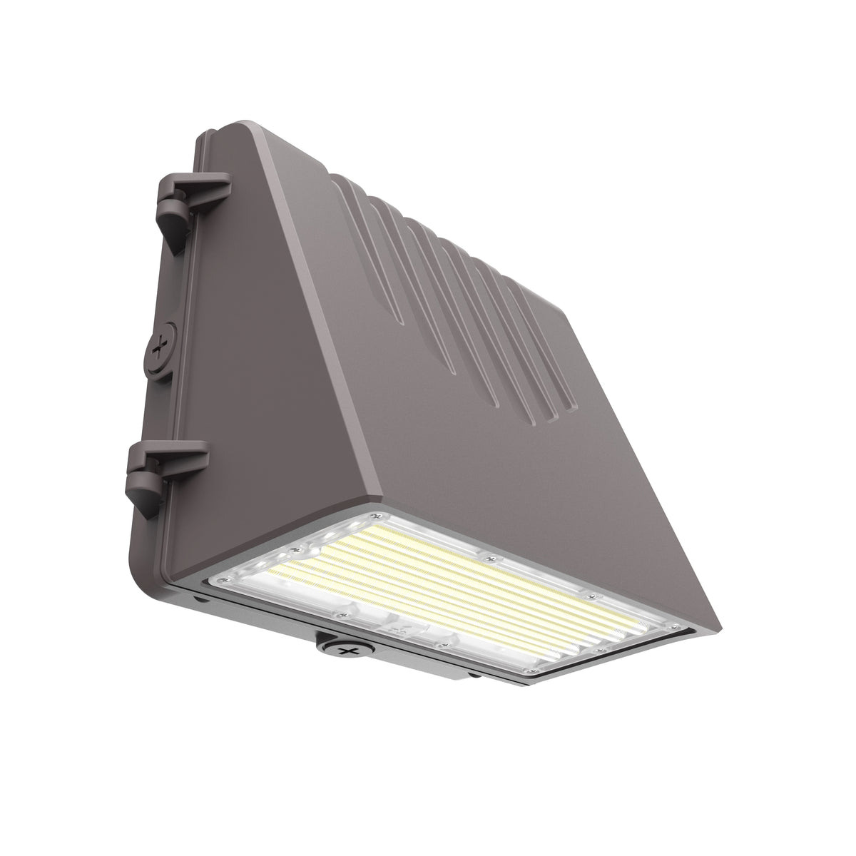Aluminum LED Wall Pack Light, 40W or 80W, IP65, 170 lm/W