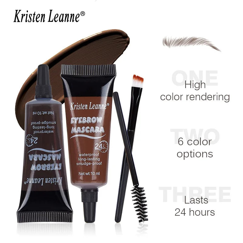 Liquid Eyebrow Glue, 24-Hour Water-Resistant, Non-Staining, 10 ml - image 4