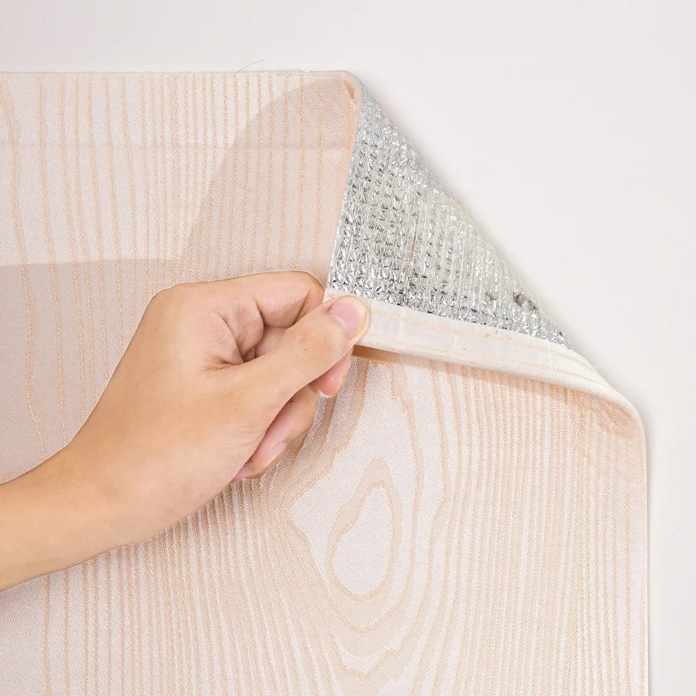 Linen Textured Peel and Stick Wallpaper with Foam Backing, Removable - image 5