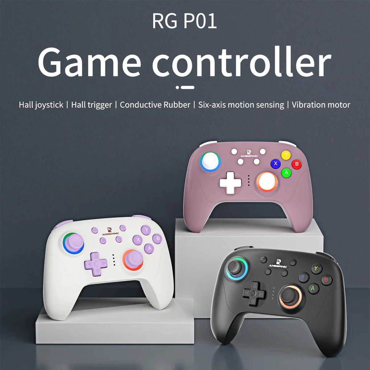 RGB Light Ring Hall Effect Controller for Switch, PC and Phones - image 4