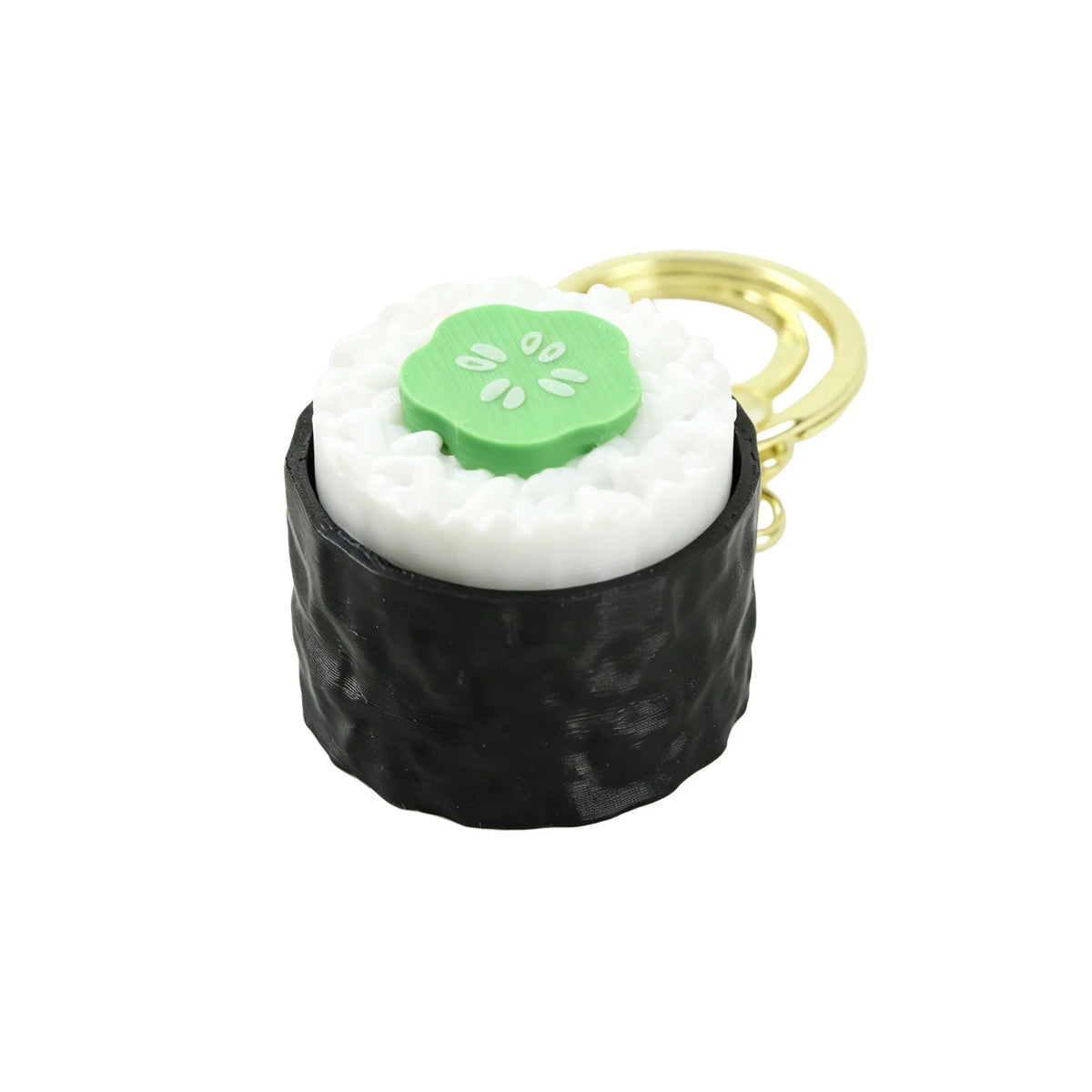 3D Printed Sushi Keychain with Clicky Design, PLA Bag Charm - image 9