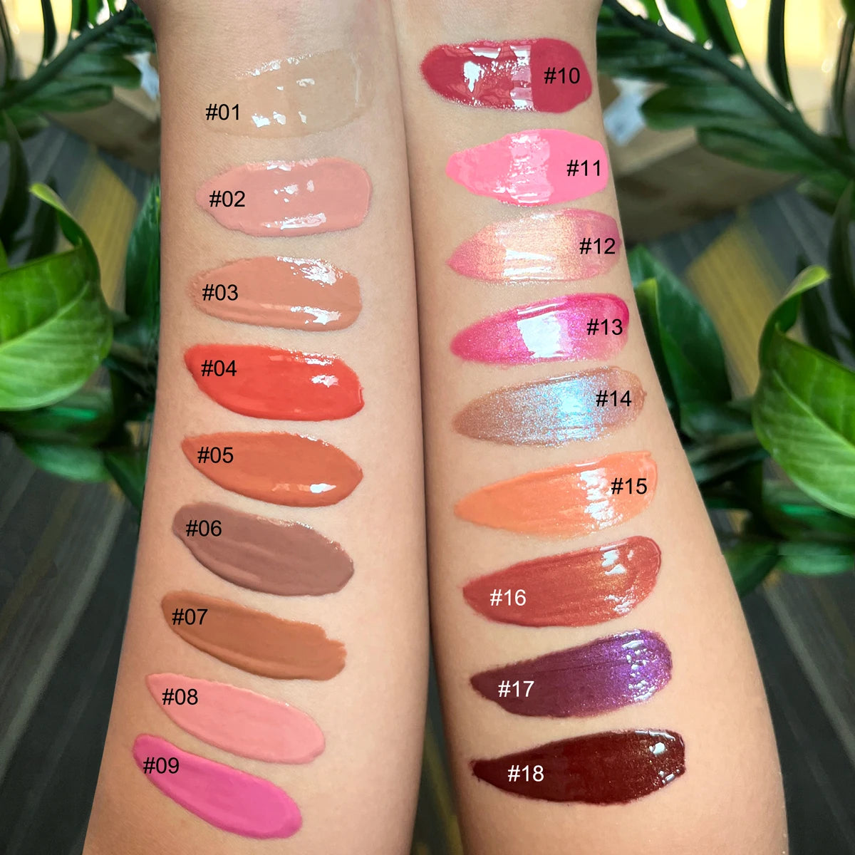 Makeup Lip Gloss Shimmer Lips Moisturizing Lasting Color Changing Lipgloss Lip Glaze