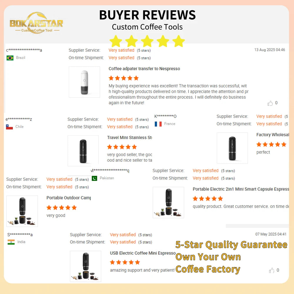 Portable 304 Stainless Steel Moka Pot with Handle, 200 or 300 ml - image 4