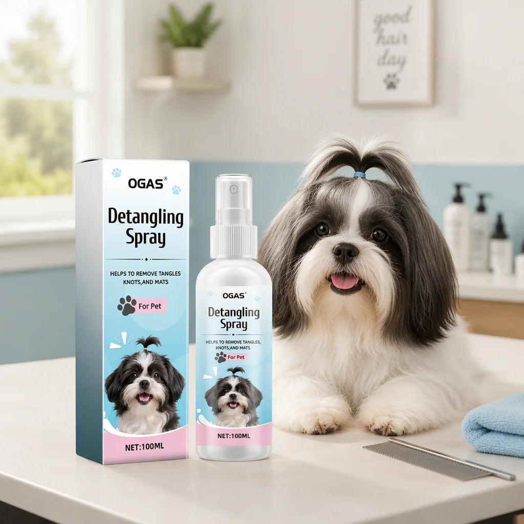 Hair Smoothing Spray Dog Hair Detangling Fluffy Care Spray PET Hair Smoothing Spray