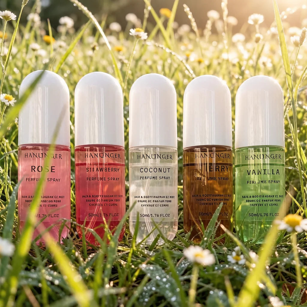 Light Hair and Body Perfume Spray, 50 ml, 5 Sweet and Floral Scents - image 3