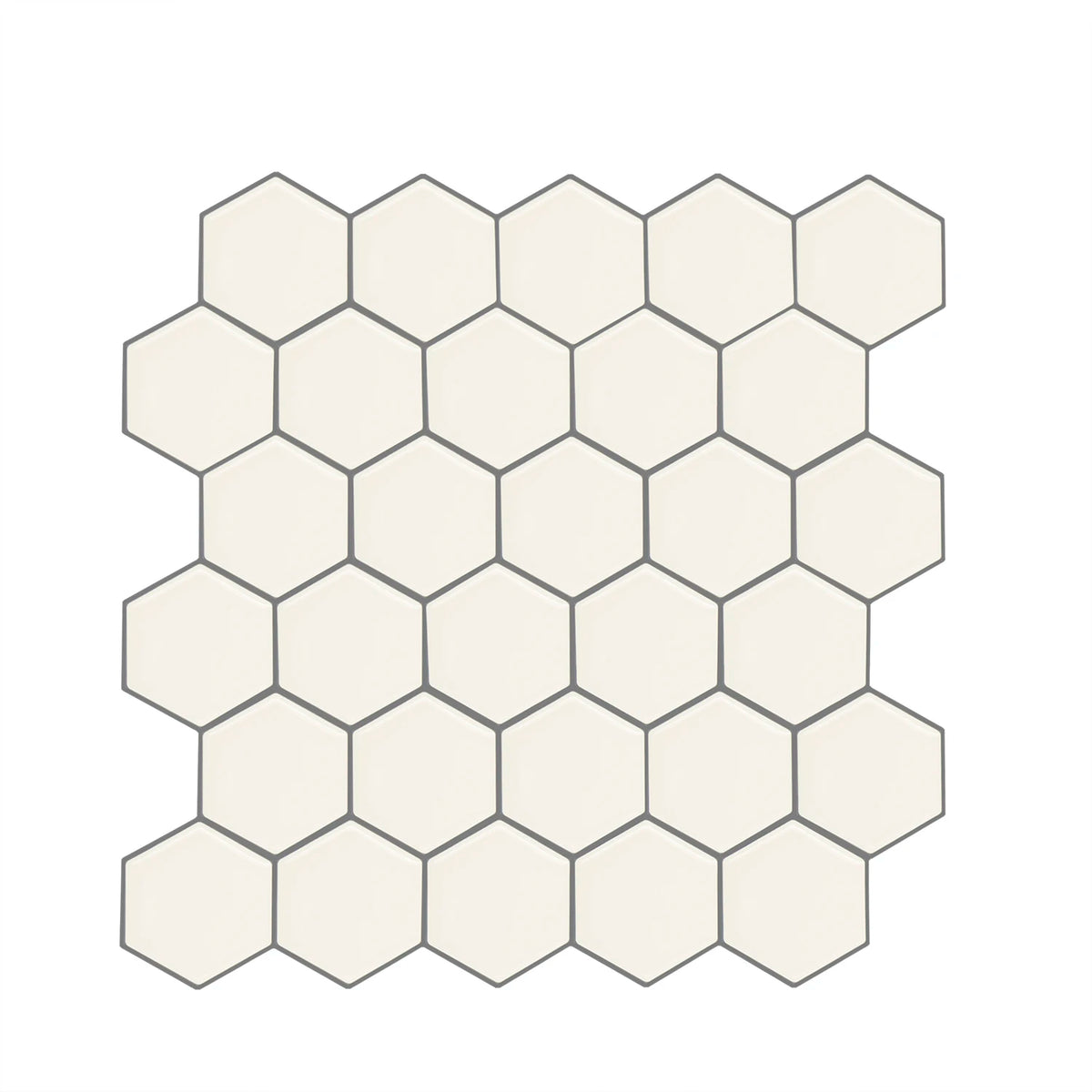 3D Mosaic Peel and Stick Wall Tile Stickers for Bathroom, 10 x 10"