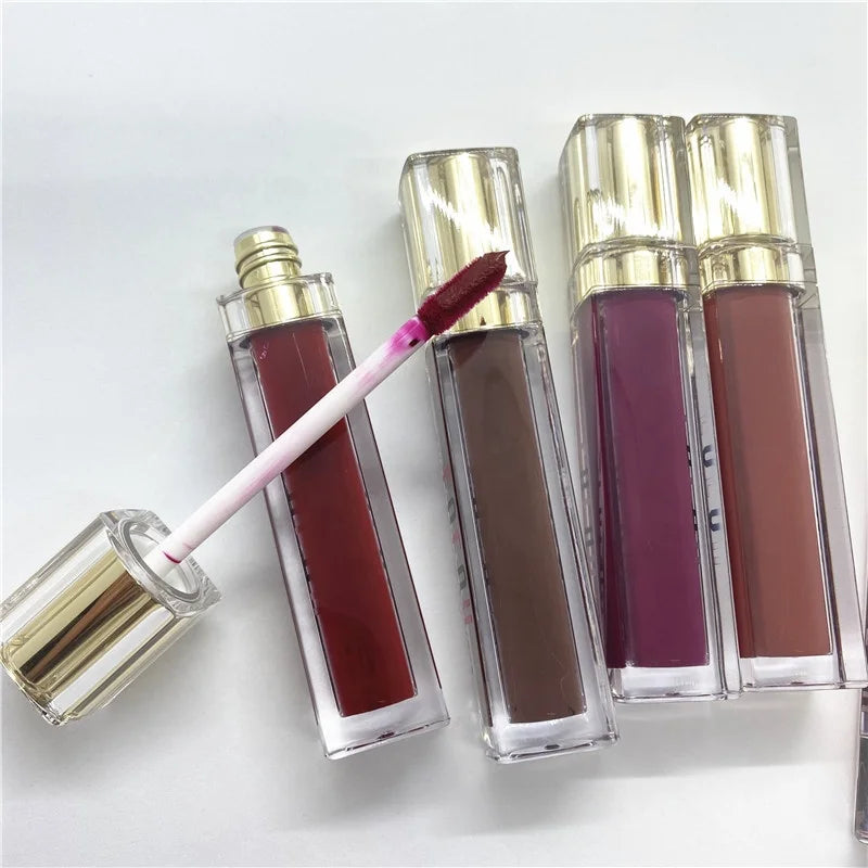Shiny Liquid Lipstick and Plumper Gloss, Waterproof, 50 Shades - image 2