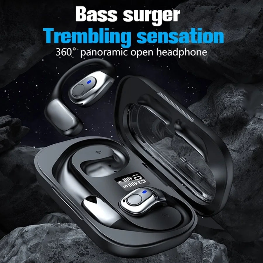 Open-Ear Hook Wireless Earbuds with Digital Display, Bluetooth 5.4 - image 6