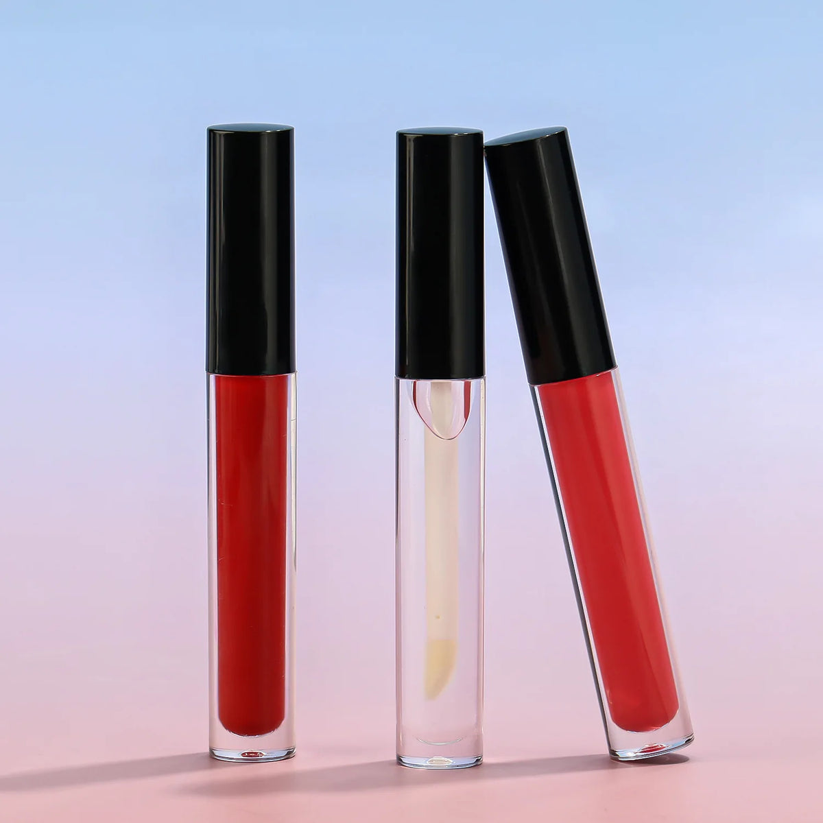 Waterproof High-Pigment Non-Stick Cup Lip Gloss, Glossy or Matte - image 2