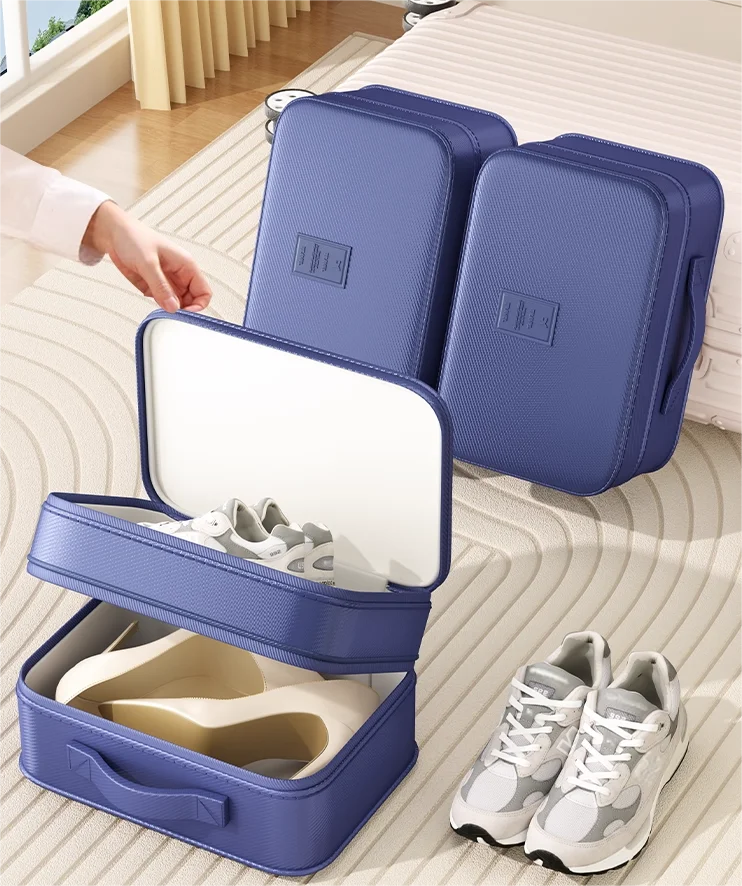 Extra-Large Waterproof Oxford Shoe Organizer Duffle with Zipper - image 5
