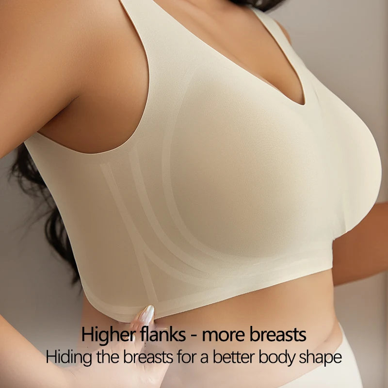 Everyday Plus-Size Jelly Bra with Removable Pads, Sizes M–5XL - image 5