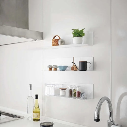 Multi-Functional Magnetic Side Rack for Refrigerator and Seasoning Storage Enhanced Wall