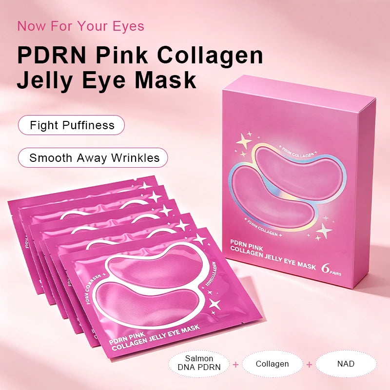 Lifting Natural Under Eye Patch Deep Collagen Premium PDRN Eye Mask Smoother Skin