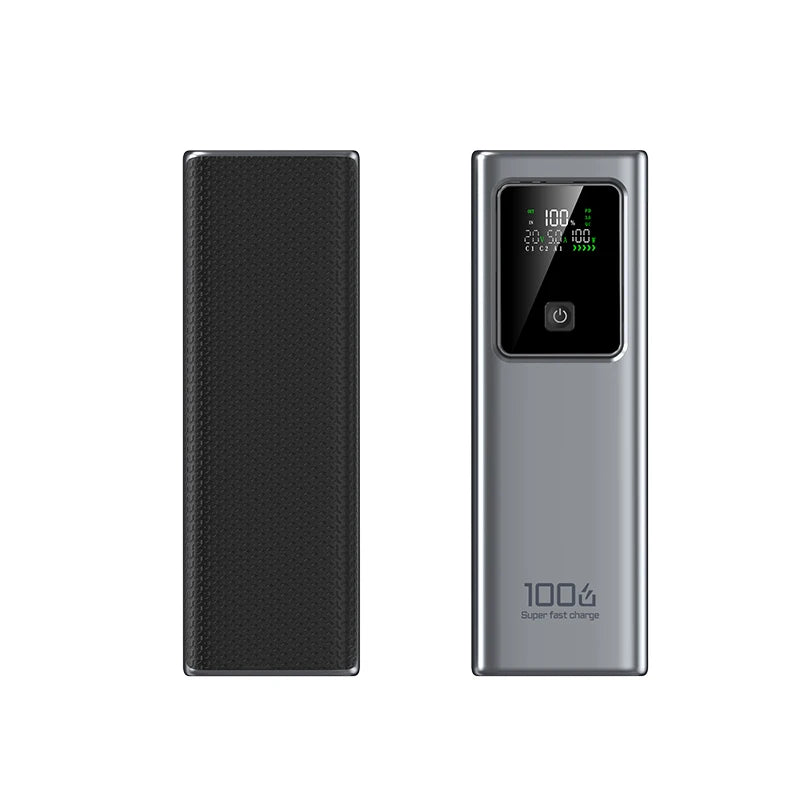 Portable 20000mah Power Bank 100W PD Fast Charging Laptop LED Display Quick Charger