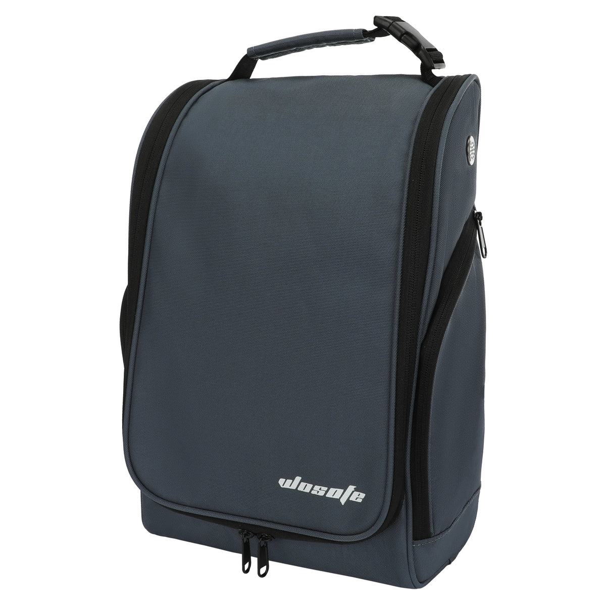 Lightweight Water-Resistant Nylon Golf Shoe Bag with Zipper - image 8