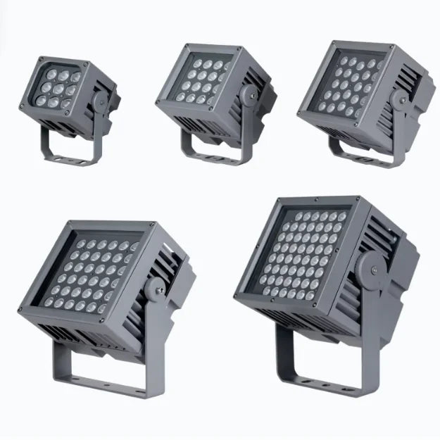 Outdoor High Power RGB/White Color-Changing IP66 Waterproof Aluminum LED Flood Light