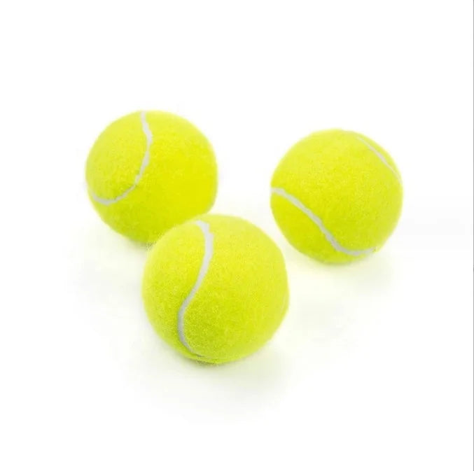 Yellow Wool Cloth Padel Balls, Natural Rubber, 65 mm, 135-145 cm - image 5