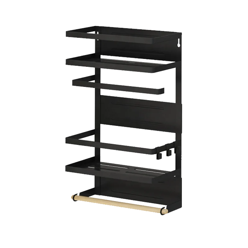 3-Tier Iron Magnetic Spice Rack for Fridge or Appliance Side - image 3