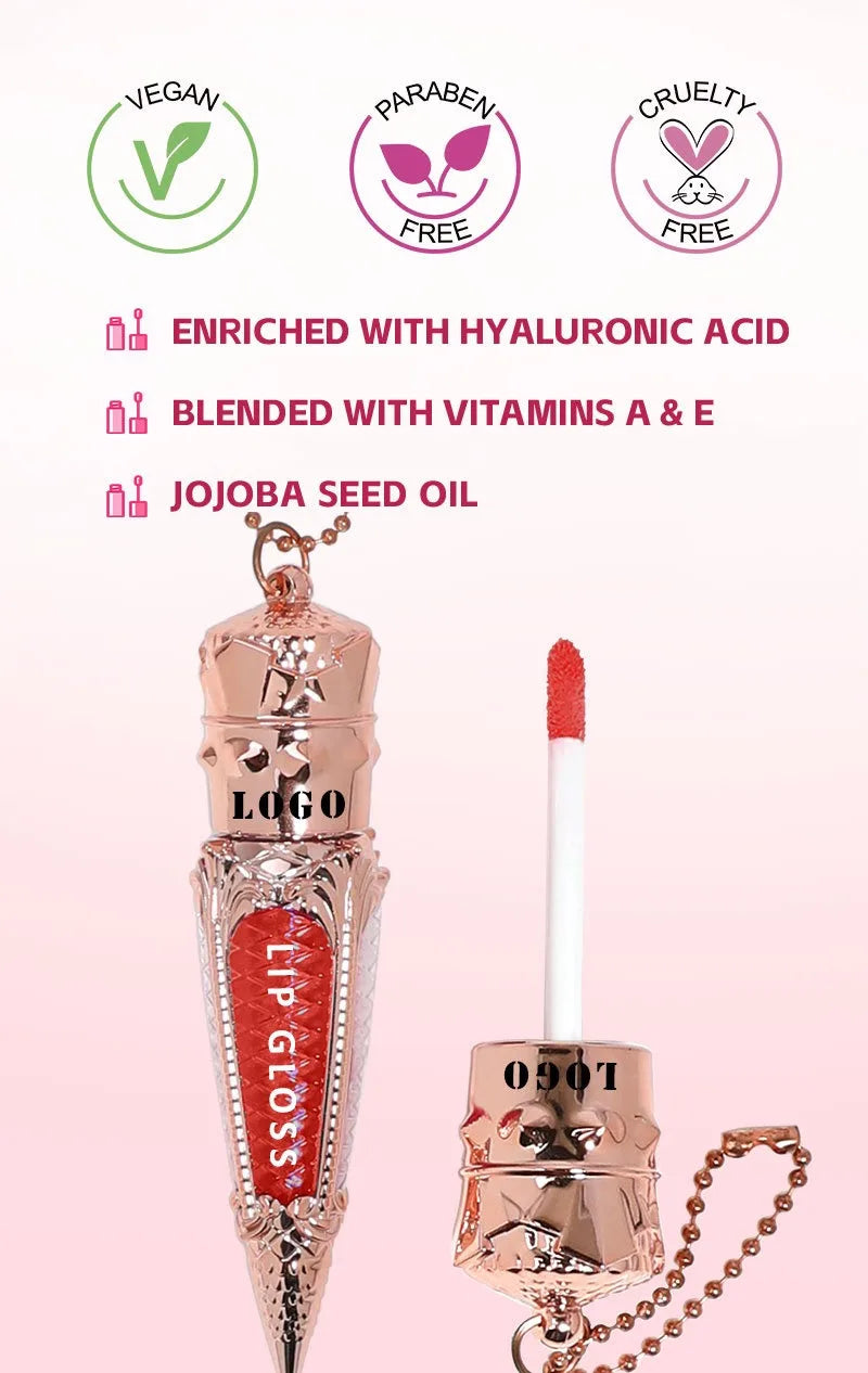 Mirror-Finish Plumping Lip Lacquer, Vegan, Waterproof, 21 Shades - image 3