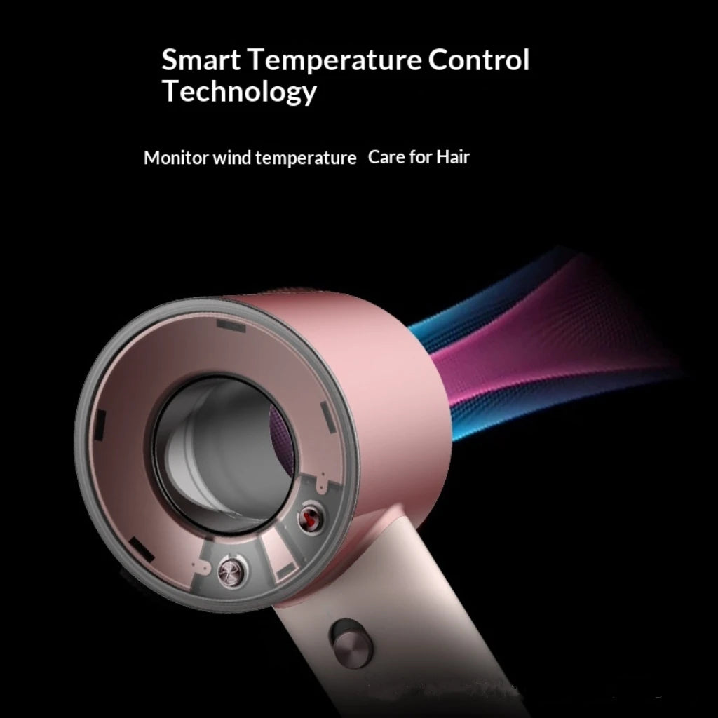 1400W Mini Foldable Travel Hair Dryer, High-Speed DC Motor, US Plug - image 3