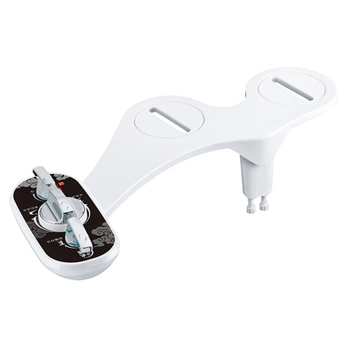 Modern Toilet Bidet Attachment Self-Cleaning Nozzle Hot and Cold Water Sprayer Horizontal