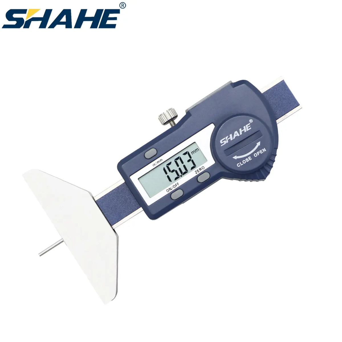 Stainless Steel Digital Depth Gauge, 0-25 or 0-50 mm, 0.01 mm