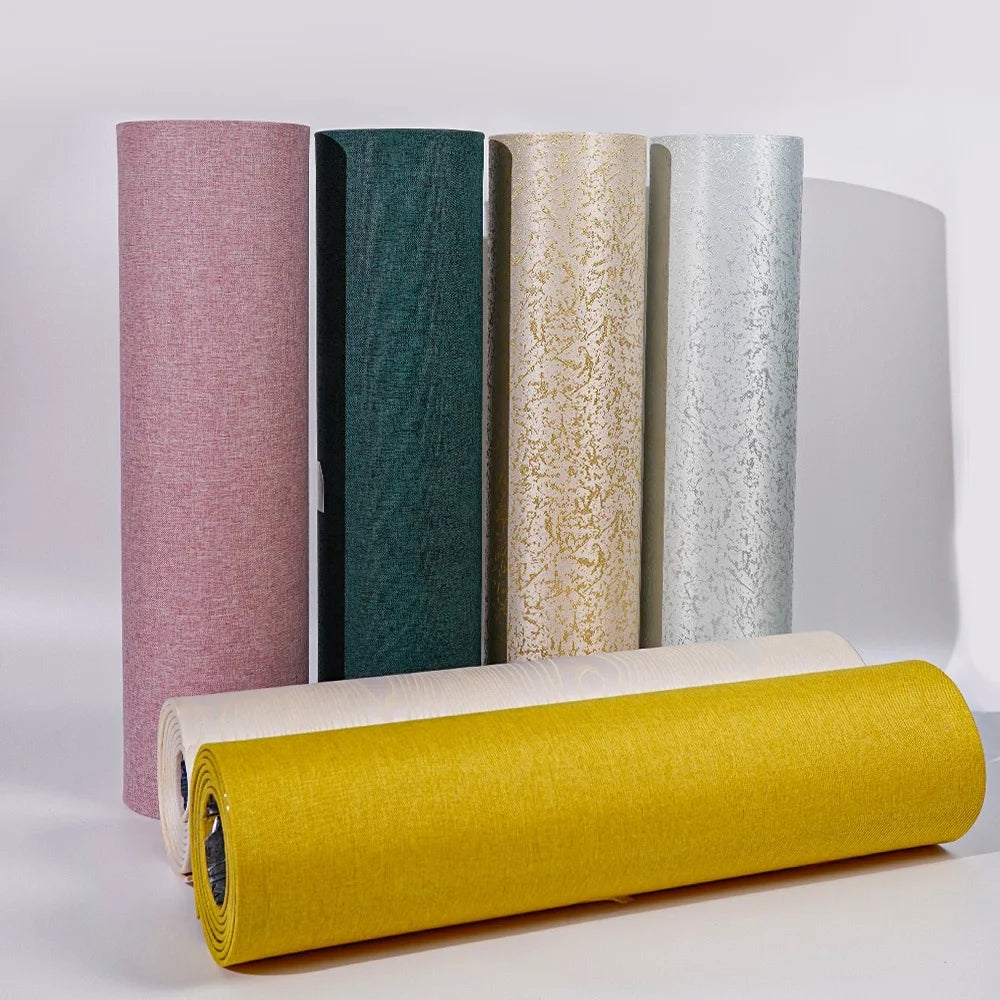 Linen Textured Peel and Stick Wallpaper with Foam Backing, Removable - image 3