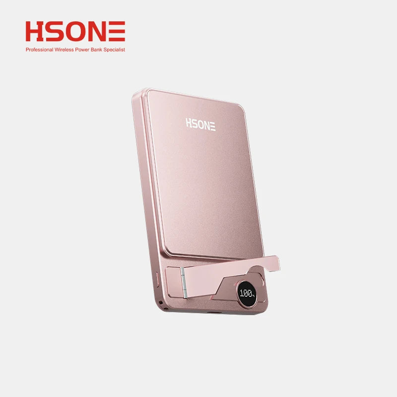 New PD Portable Power Bank 20000mah Aluminum Alloy Case 20W Output Wireless Charging