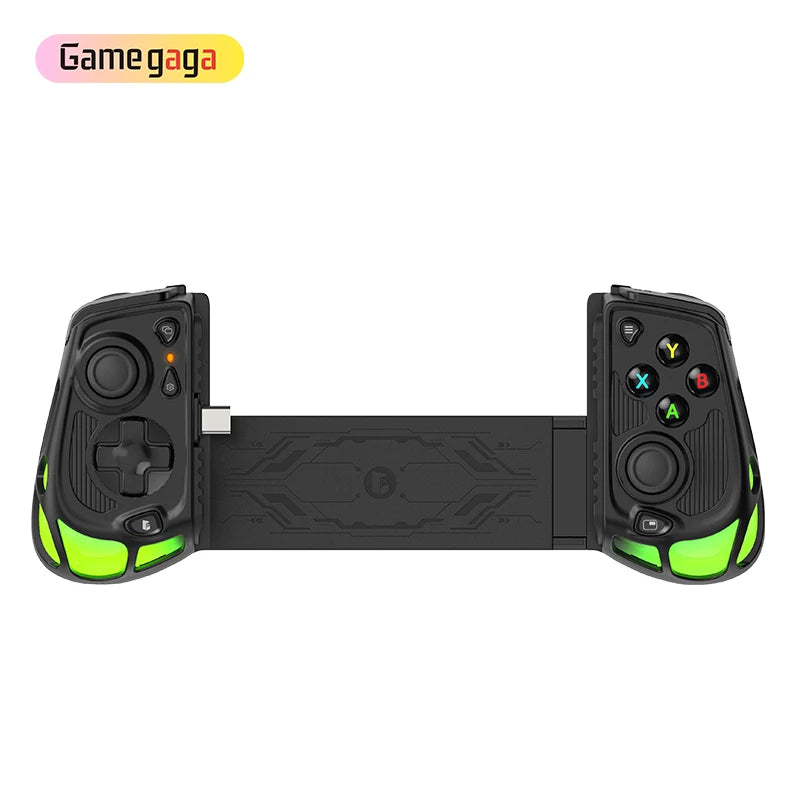AB05 Stretching Games Controller TYPE-C Interface Gaming Controller for Android IOS Hall