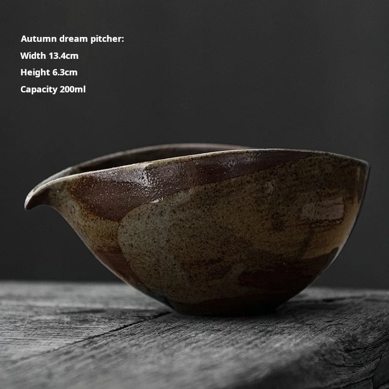 Handmade Stoneware Coffee and Matcha Cup, Japanese Style, 200 ml - image 9