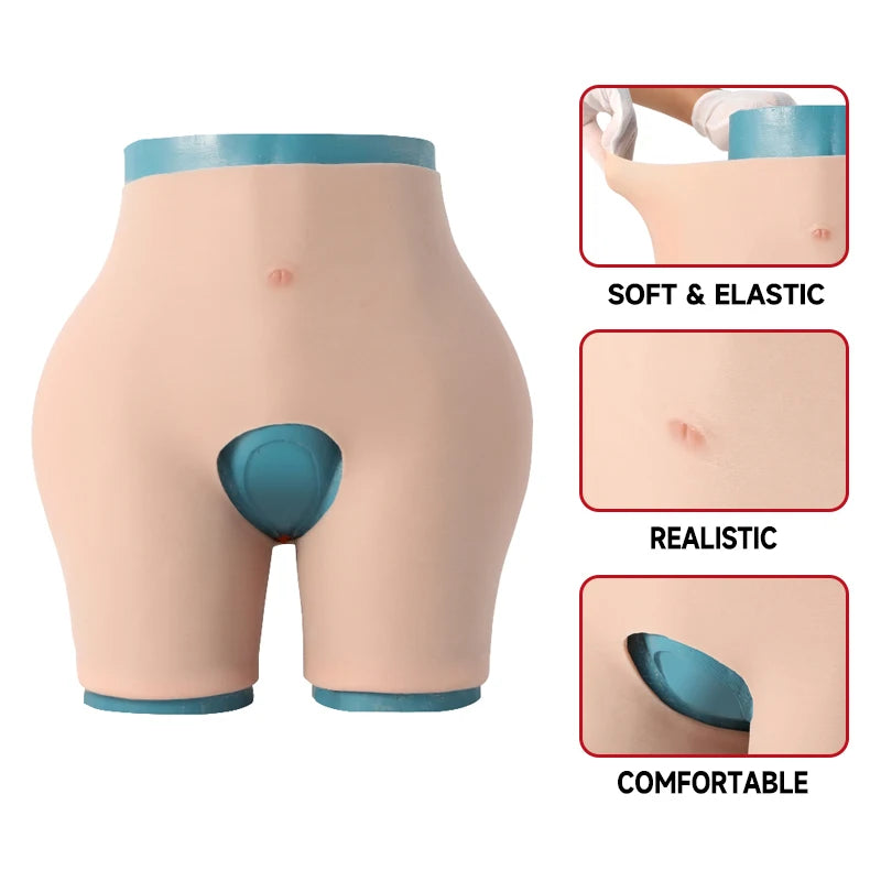 Silicone Shaper Panties Padded Bum Hip Body Enhancer Hip Butt Lift Tight Slim Panty Waist