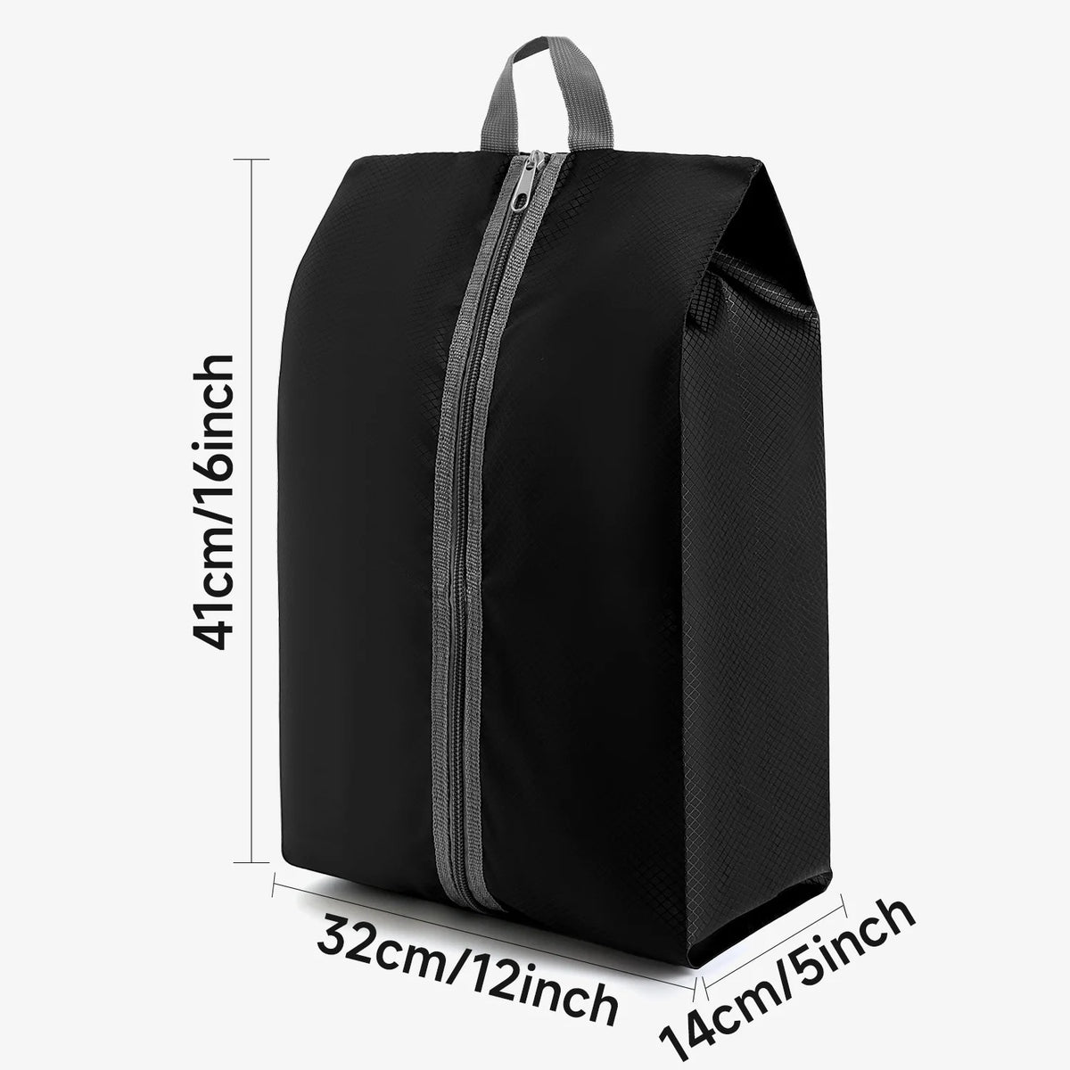 Reflective Zippered Sneaker Bag for Travel, Lightweight 48 g - image 4