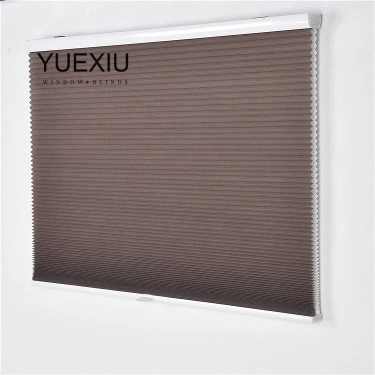 Cordless Plisse Honeycomb Shades Curtain Blackout Blinds Top Down
